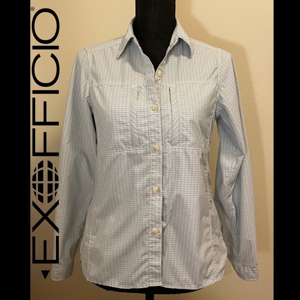 Ex Officio Plaid button down L/S shirt